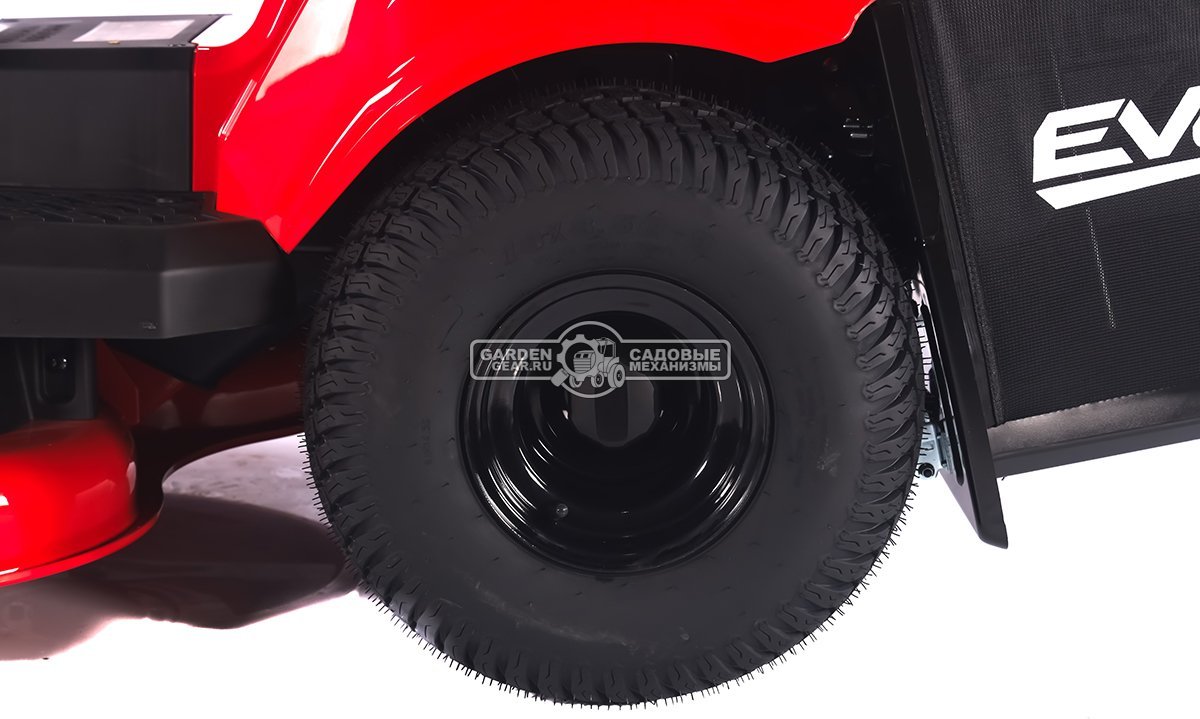 Садовый трактор Evoline TRG 98 CH (PRC, Loncin 452 куб.см., гидростатика, ширина кошения 96 см, травосборник 245 л, 200 кг.)