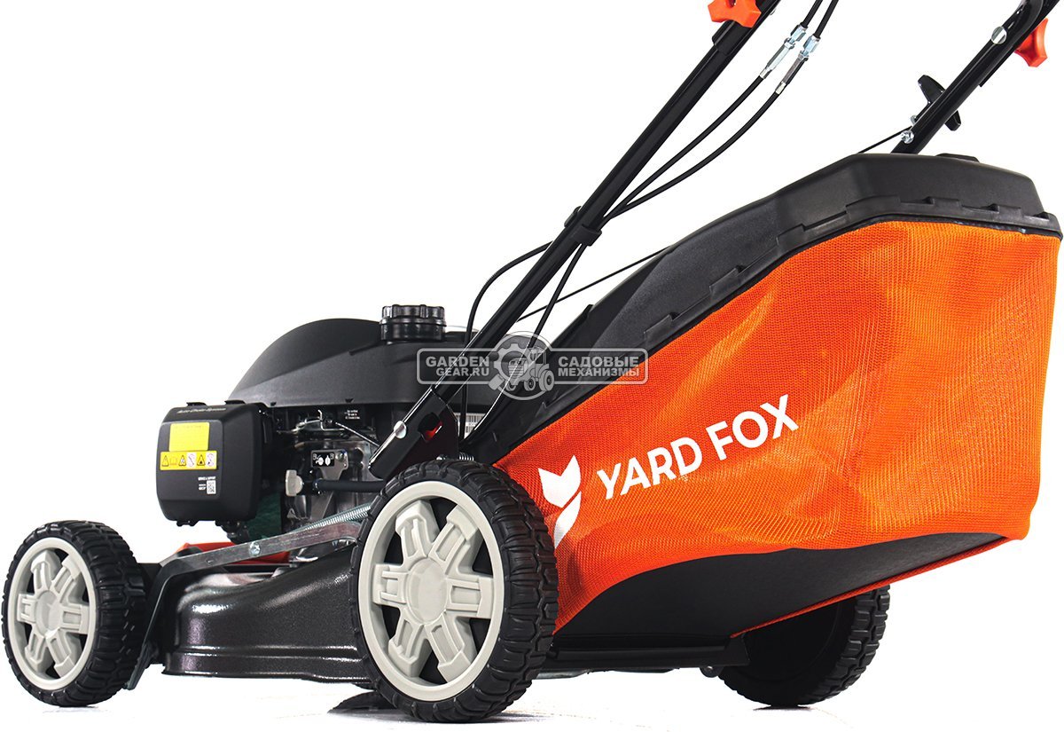 Газонокосилка бензиновая Yard Fox 46SH (PRC, 46 см, Honda GCV145, 145 см3, сталь, 3 в 1, 60 л, 27.9 кг)