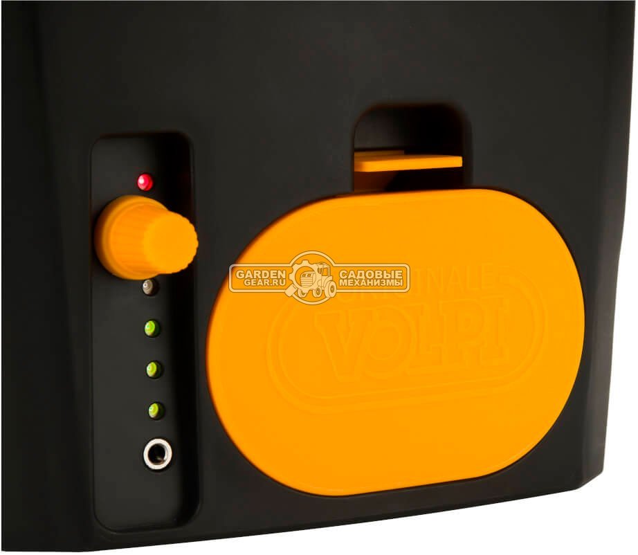 Опрыскиватель аккумуляторный Volpi V.Black Vita 12 CAR с тележкой (ITA, Li-Ion 14.4В, 2 А/ч, 12 л, 5 Бар, 11 кг)