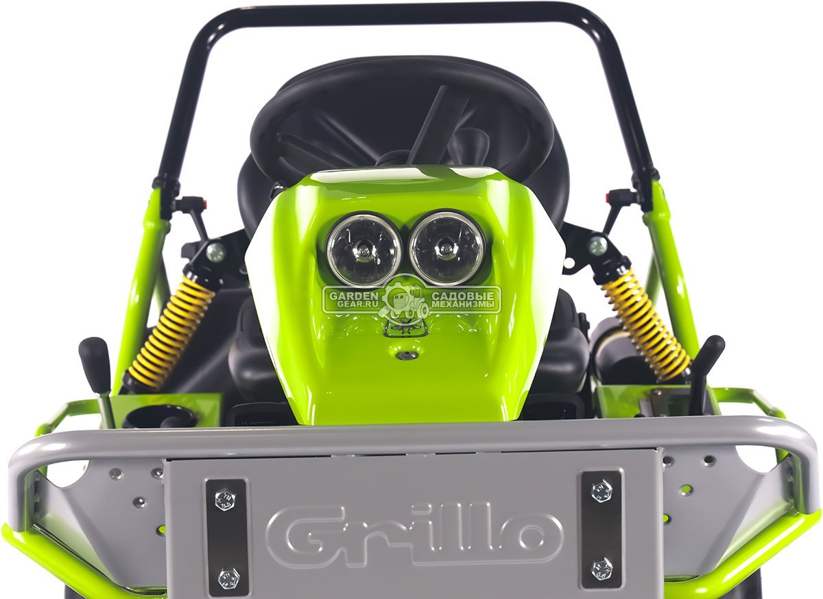 Садовый трактор для высокой травы и работы на склонах Grillo Climber 10.27 4WD (ITA, B&S 8290 CXi, 724 куб.см3, задний выброс, диффер., 98 см, 383 кг)