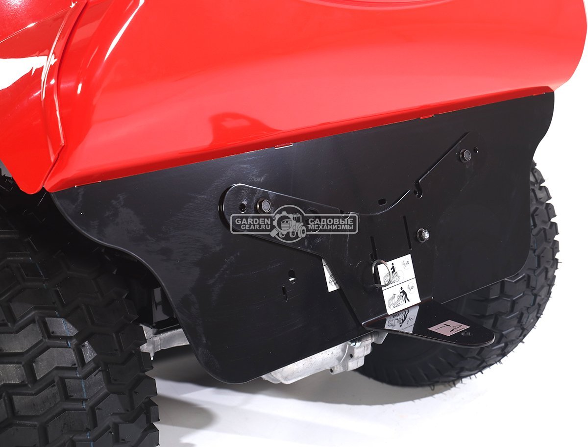 Садовый трактор SABO 110-S (GER, Sabo V-Twin, 708 куб.см., гидростатика, боковой выброс, мульчирование, ширина кошения 110 см, 234 кг.)
