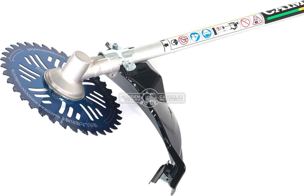 Мотокоса аккумуляторная Caiman ENO BCTXi 3 in 1 без АКБ и ЗУ (RUS, BL 60В, Maxi Connect, T-рукоятка, диск + нож 3T + леска 2.4 мм, 6.0 кг)