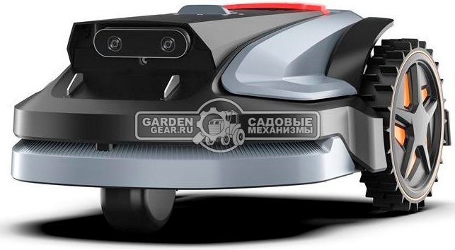 Газонокосилка робот Villartec MI 800V (площадь газона до 800 м2, беспроводной, 18 см, WI-FI, BT, 3D камера с ИИ, 20В / 4.0 Ач)