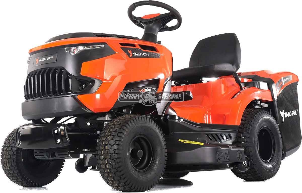 Садовый трактор Yard Fox T 102RDH (PRC, Loncin LC2P73F, 586 куб.см., гидростатика, травосборник 245 л, ширина кошения 102 см, 196 кг)