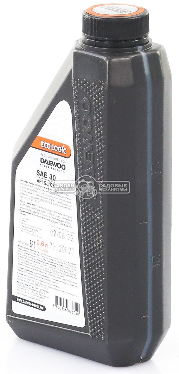 Масло летнее 4-тактное Daewoo DWO 400 SAE 30 0,6 л. минеральное