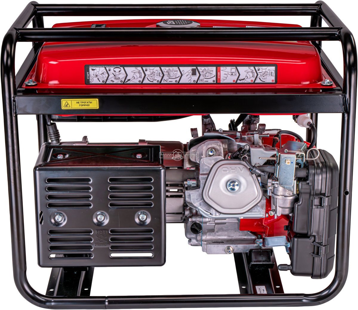 Бензиновый генератор HND GE5500XL (PRC, Honda GX390, 5.0/5.5 кВт, 25 л, 72 кг)