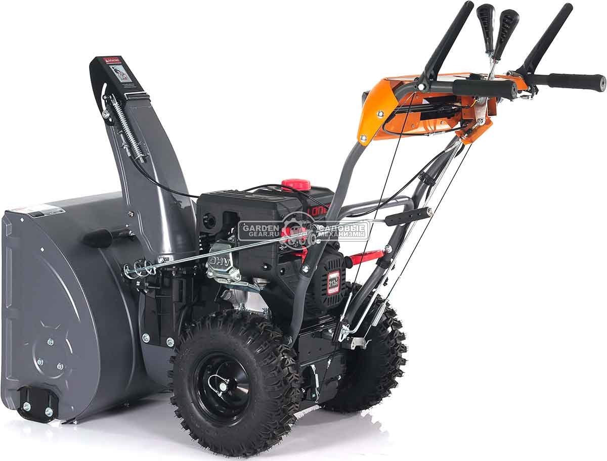 Снегоуборщик Villartec WB6966E (PRC, 66 см, Loncin, 212 см3, эл/стартер 220В, фара, скорости 6/2, 87 кг)