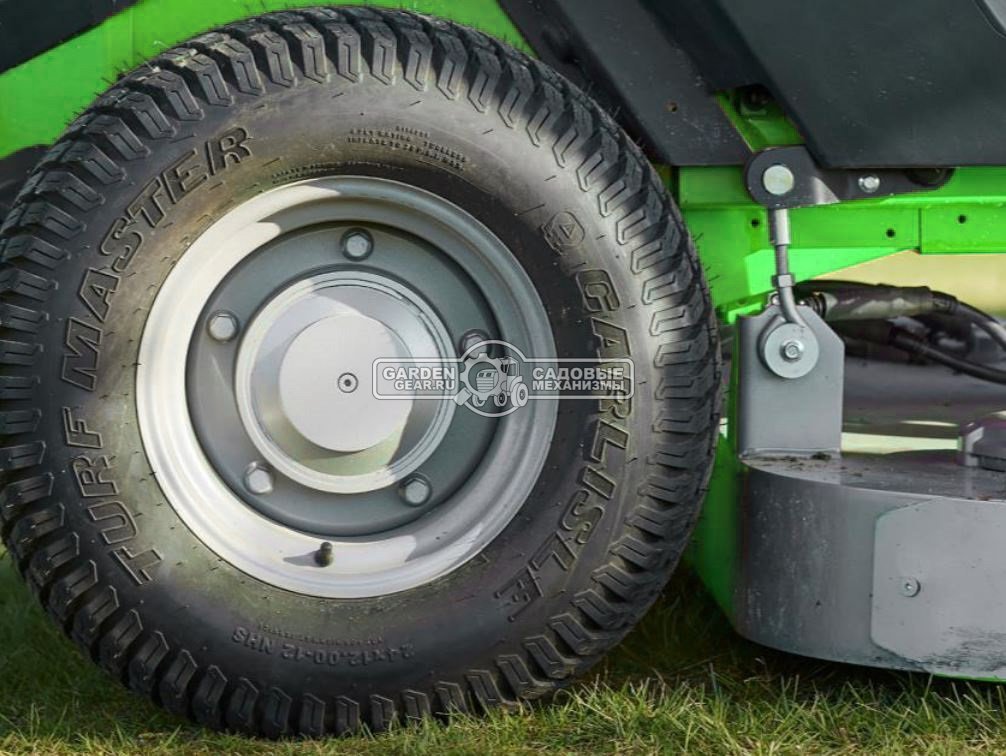 Садовый минирайдер GreenWorks ZTCS92 Stand-On аккумуляторный с нулевым радиусом разворота (PRC, 92 см, 82В, 105 Ач / 8 кВтч, 430 кг)