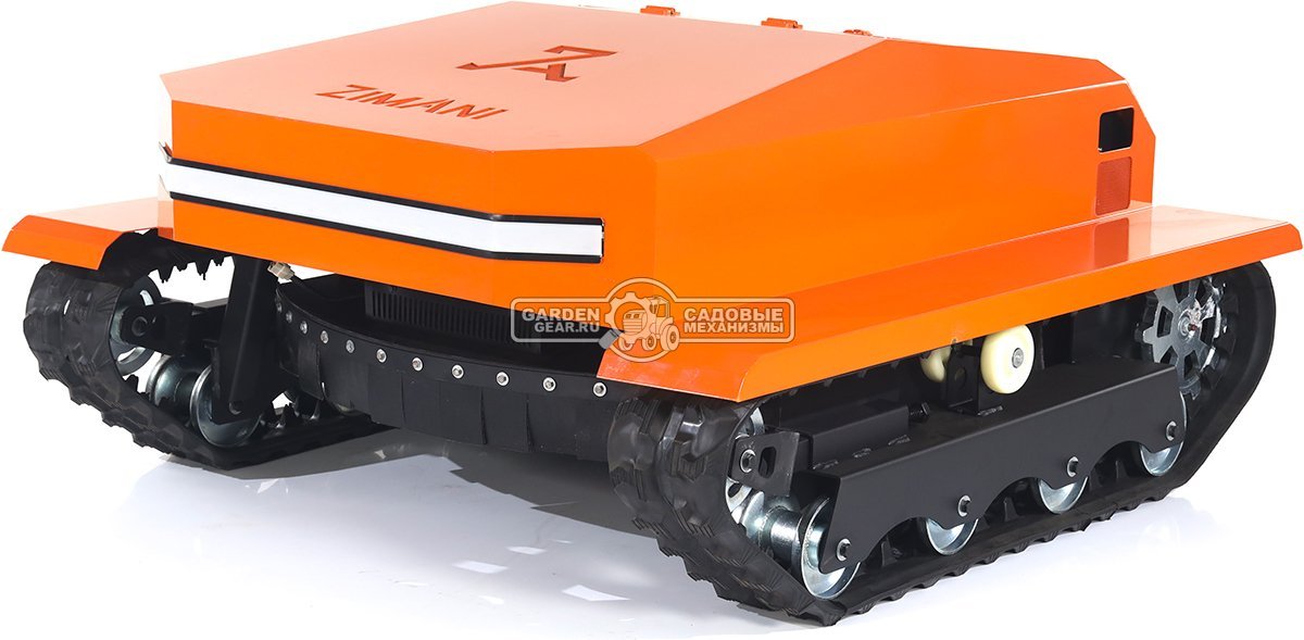Робот газонокосилка для высокой травы и кошения склонов ZimAni RLM100 с дистанционным управлением (PRC, 90 см, Loncin 764 см3, 334 кг)