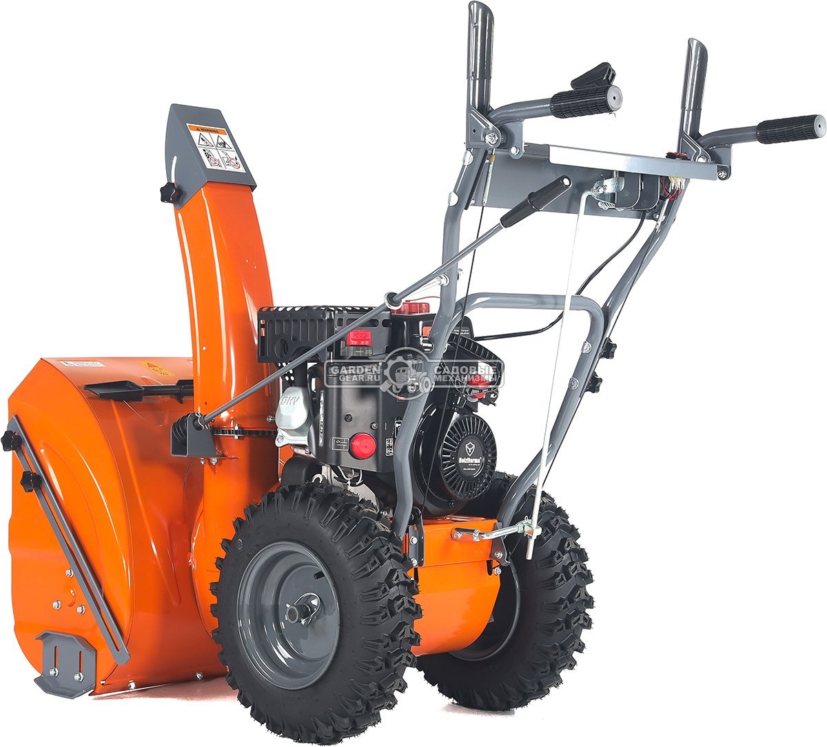 Снегоуборщик Holzfforma ST224E Quattro Auger (PRC, 61 см, LCT Snow Storm 208 см3, эл/стартер 220В, LED фара, скорости 6/2, 76 кг)