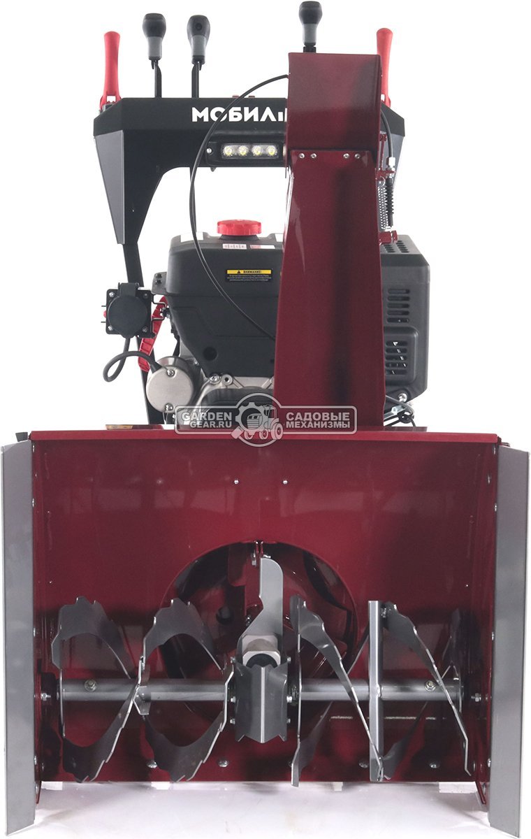 Снегоуборщик Мобил К С75 Премиум (RUS, 75 см, Мобил К, 420 см3, фара, эл/стартер 220В, скорости 5/2, 125 кг)