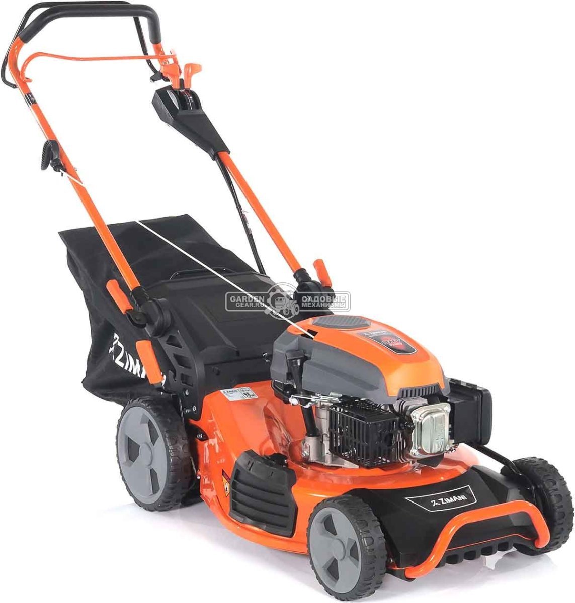 Газонокосилка бензиновая ZimAni LC353V (PRC, 53 см, ZimAni, 196 см3, 3 в 1, 80 л, Quattro Blade, вариатор, 46,5 кг)