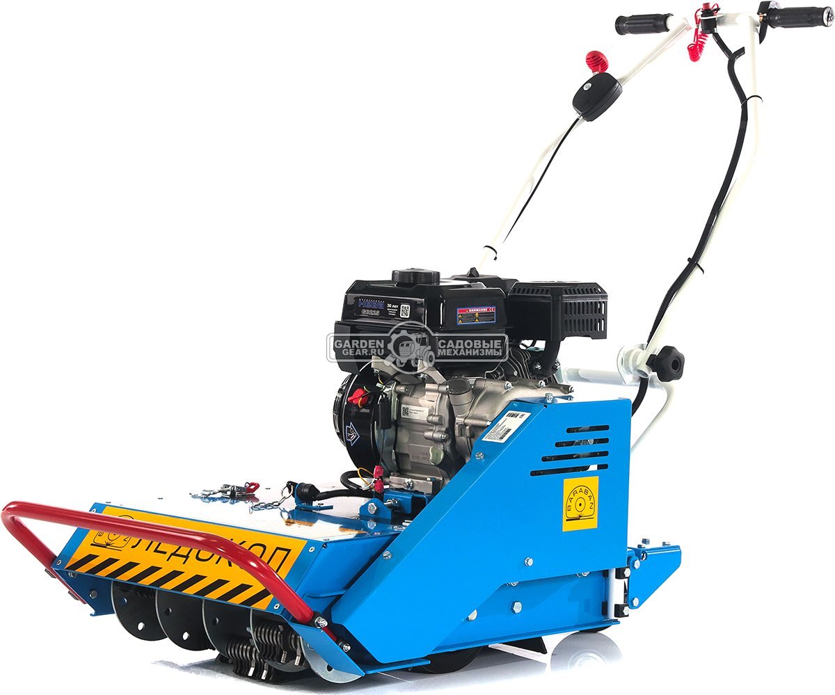 Ледокол тротуарный Нева ЛК1-ZS универсальный V4.6 (RUS, 45 см, Zongshen, 225 см3, элементы 10 грубой + 120 деликатной очистки, 78 кг.)