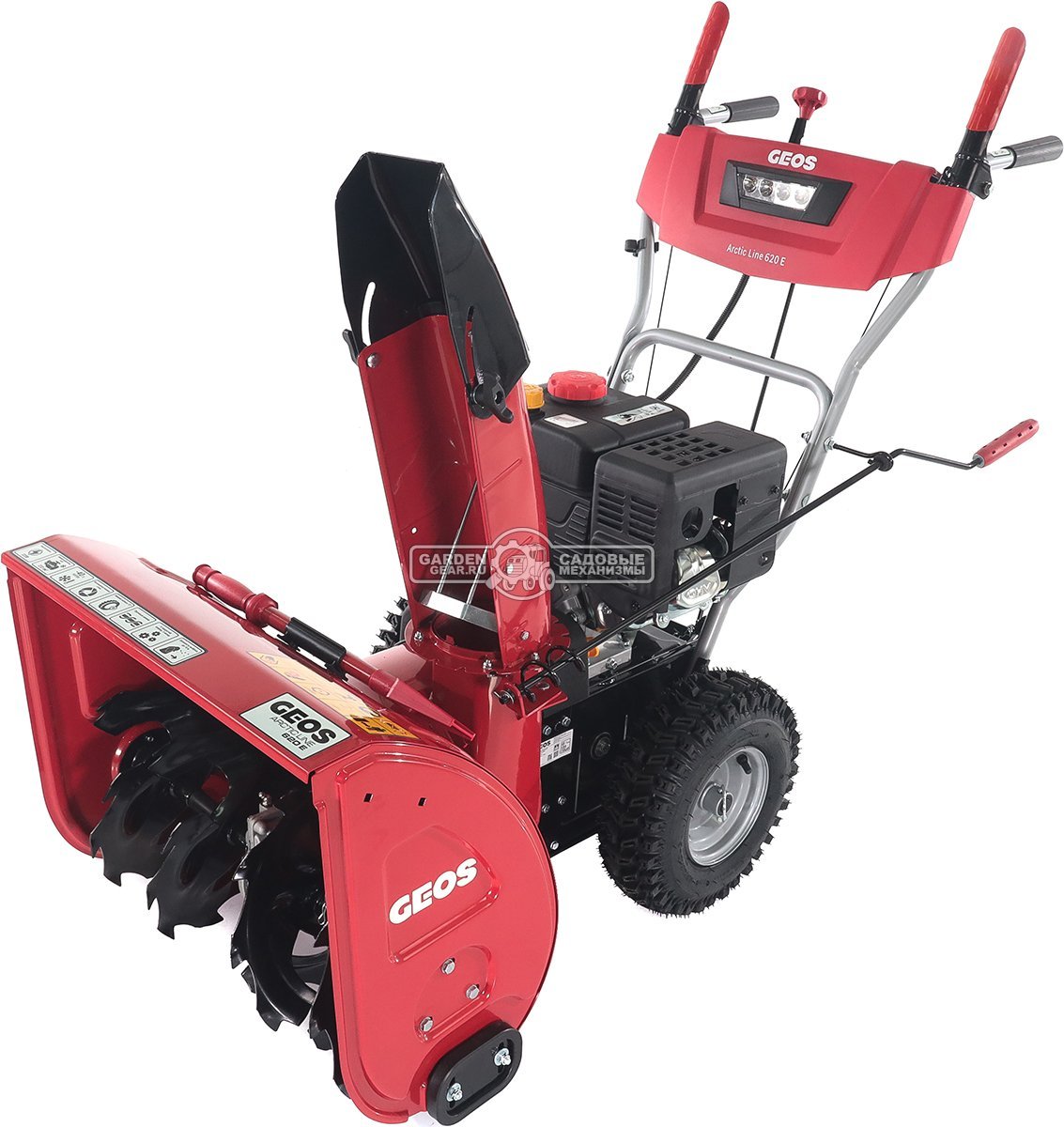 Снегоуборщик Geos Arctic Line 620 E (PRC, 62 см, Loncin, 212 куб.см., скорости 6/2, фара, эл/стартер 220В, 76.5 кг)