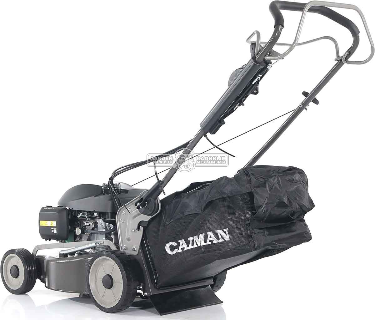 Газонокосилка бензиновая Caiman Ferro 47HV (RUS, 47 см, Honda GCVx 145, 146 см3, сталь, 4 в 1, 50 л, 41.2 кг)