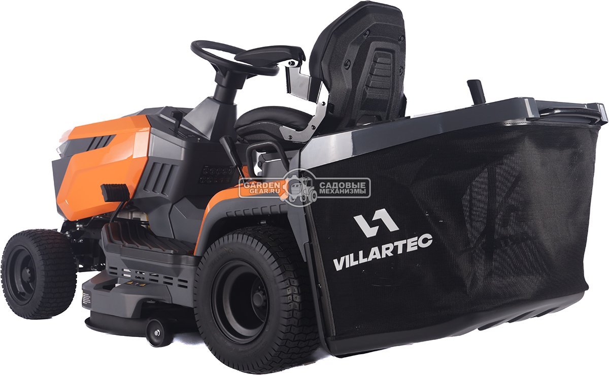 Садовый трактор Villartec MR1997H (PRC, Loncin 546 куб.см., LED дисплей, гидростатика, травосборник 320 л, ширина кошения 97 см, 198 кг.)