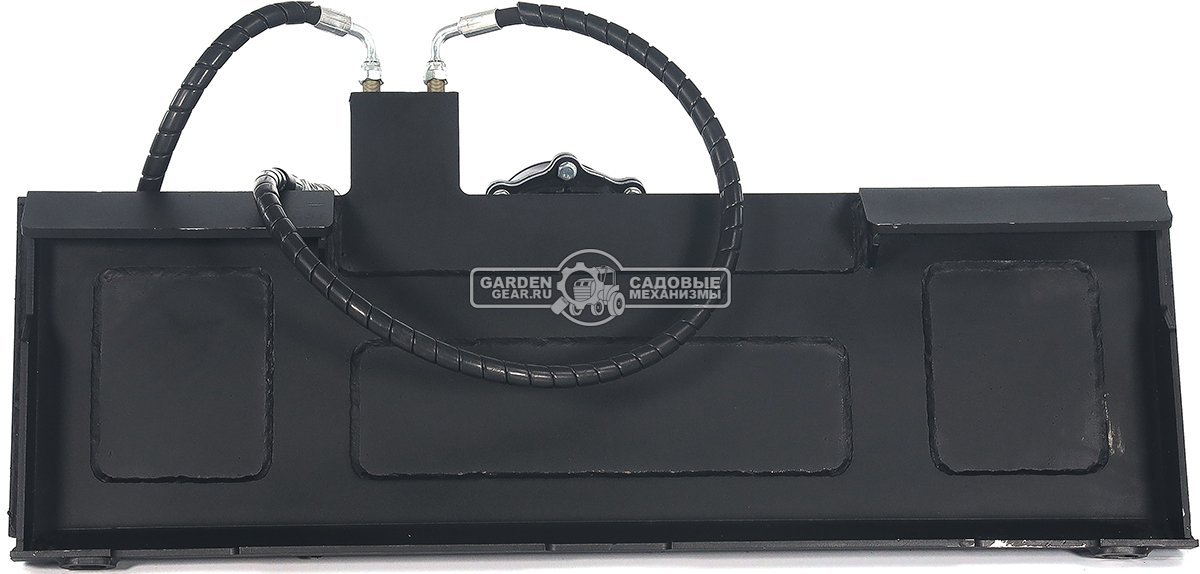 Ямобур (гидравлический вращатель) RED с переходной плитой для мини-погрузчика, 95 кг.