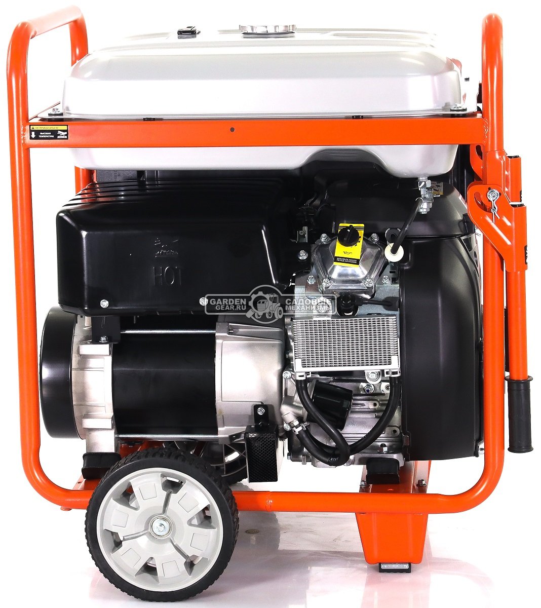 Бензиновый генератор Zongshen PB 15003 E трехфазный (PRC, 750 см3, 12.0/13.0 кВт, 55 л, электростарт, колеса, 157 кг)