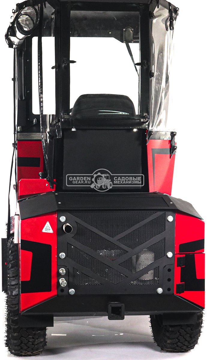 Мини-погрузчик шарнирно сочленённый RED RBF-03 тент + отопитель + джойстик Zongshen GB750EFI 30 л.с., грузоподъемность до 700 кг, ковш 150 л, 1270 кг.