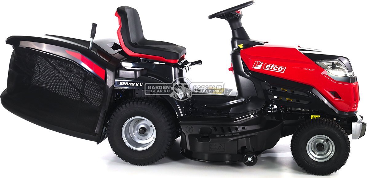 Садовый трактор Efco EF 92R/19 KV (PRC, Emak K 1900 V-Twin, 586 см3, 92 см, гидростатика, травосборник 300 л, 192 кг.)