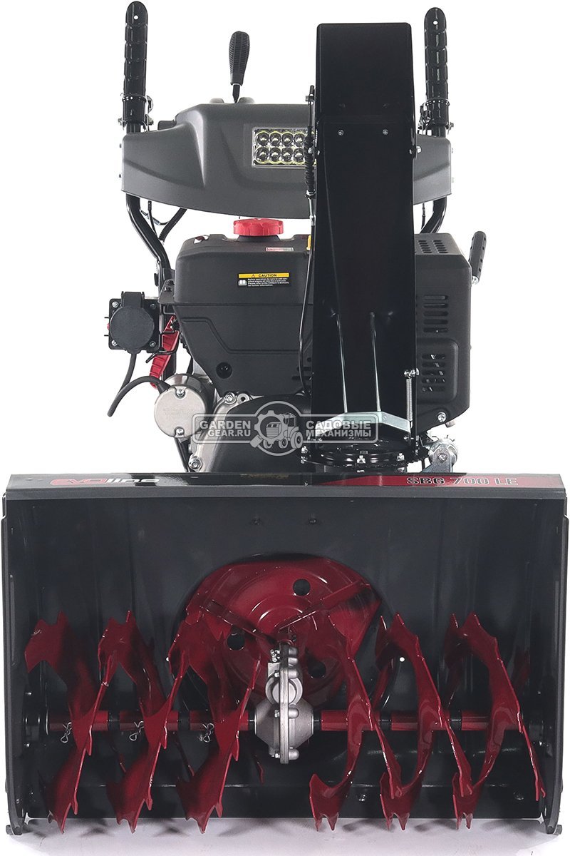 Снегоуборщик Evoline SBG 700 LE (PRC, 70 см, Loncin 383 см3, эл/стартер 220В, фара, автоматич. дифференциал, скорости 6/2, подогрев рукояток,120 кг)
