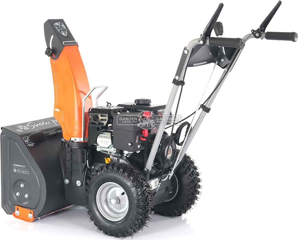 Снегоуборщик Daewoo S 6060 (PRC, 56 см., Daewoo, 210 см3, скорости 4/1, 54 кг.)