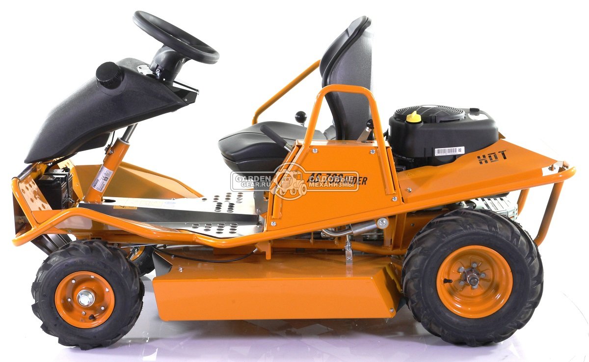 Садовый трактор для высокой травы и работы на склонах AS-Motor 799 Rider (GER, 80 см, B&S PowerBuilt, 344 см3, задний выброс, 204 кг)
