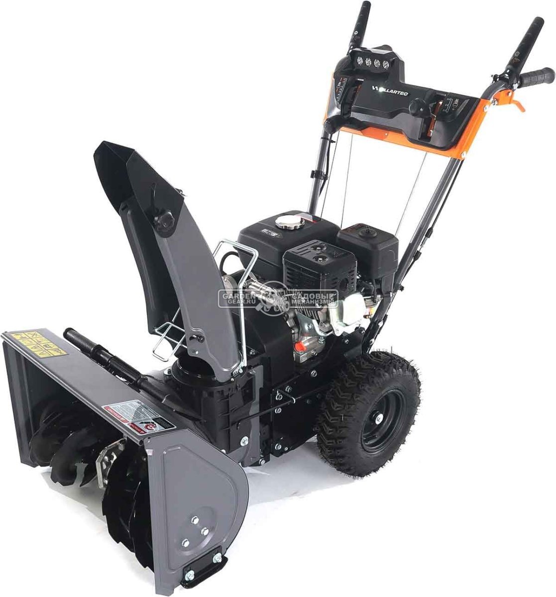 Комбимашина Villartec SW7080E с щеткой 80 см и снегоуборщиком 56 см (PRC, 7,0 л.с., 212 см3, эл/стартер, фара, скорости 5/2, 73 кг)