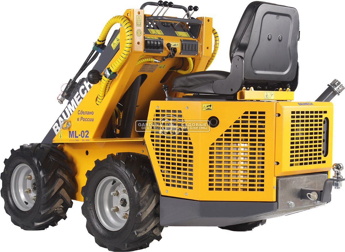 Универсальная машина мини-погрузчик Baumech ML-02 Pro с двигателем Zongshen GB750 EFI V-Twin инжектор