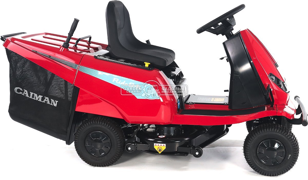 Садовый минирайдер Caiman Rido 84i аккумуляторный (RUS, 80 см., Li-Ion 72В /18 Ач, травосборник 150 л., 173 кг.)
