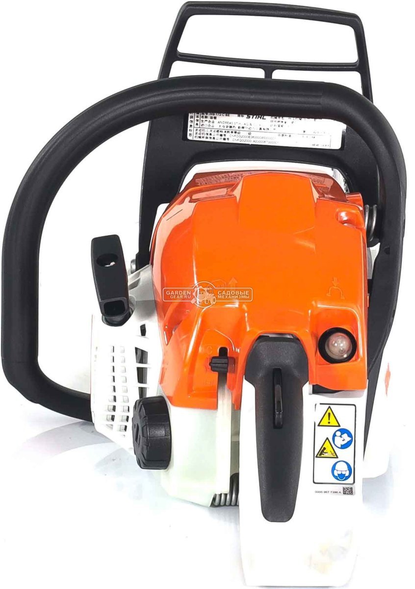 Бензопила Stihl MS 172 C-BE 14" 2-Mix (PRC, 30,1 куб.см., 1,3 кВт/1,8 л.с, Ergostart, 3/8", 1,3 мм, 50E, 4,8 кг)