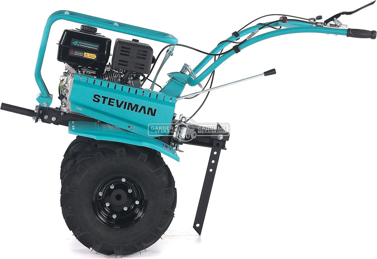 Мотоблок Steviman MT-310 на колесах 19-7*8 Extreme (RUS, EST 212 см3, 90 см, 4 вперед/2 назад, шкив, 90 кг)