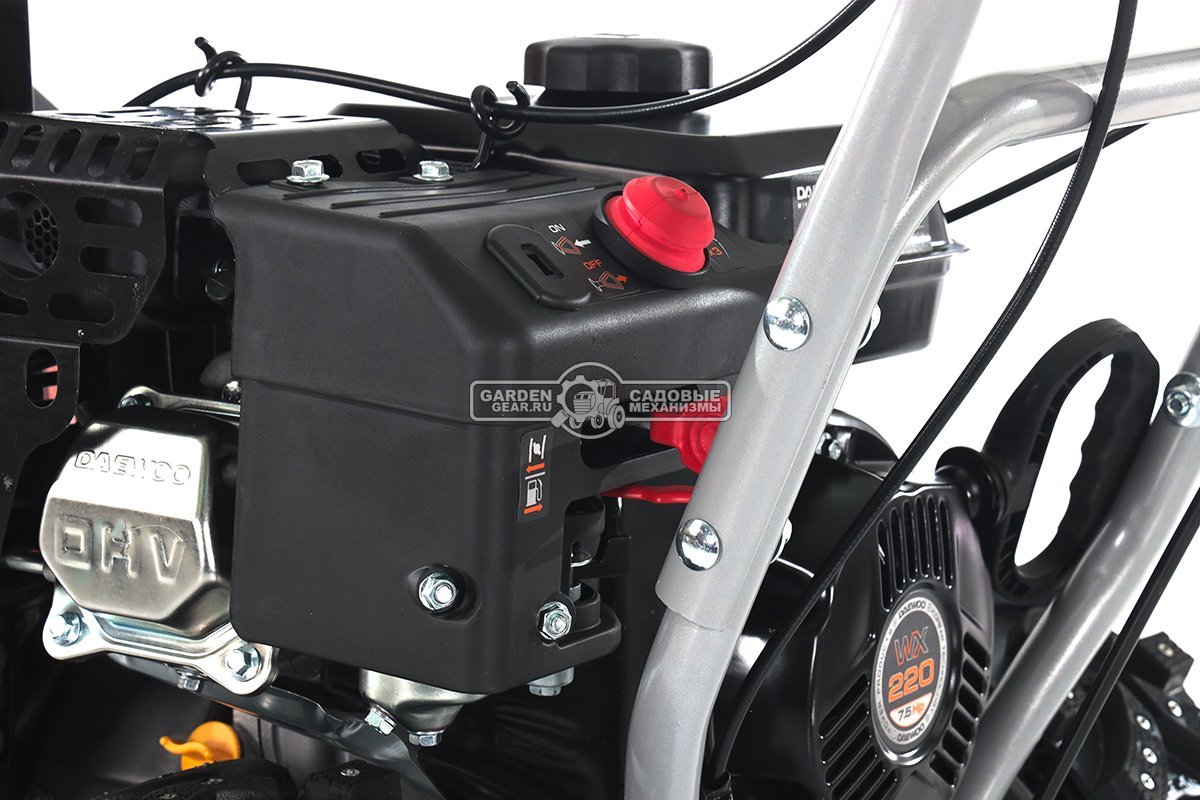 Снегоуборщик Daewoo S 6560 (PRC, 59 см., Daewoo, 220 см3, скорости 4/1, колеса EX-ICE, 59 кг.)