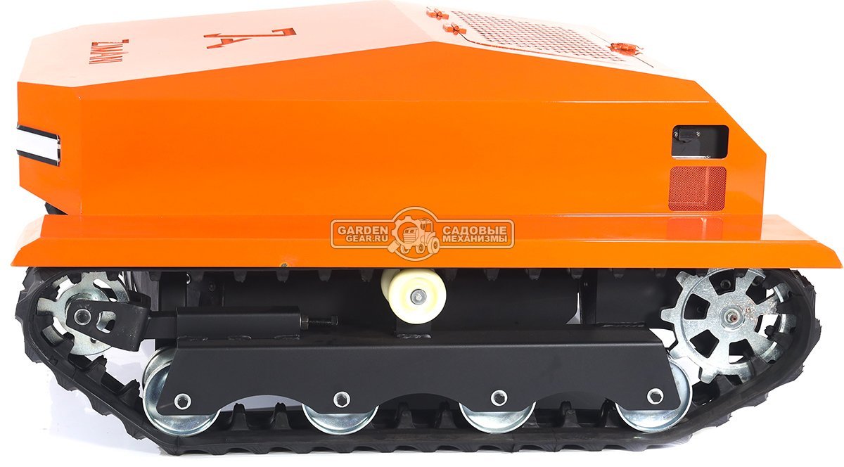 Робот газонокосилка для высокой травы и кошения склонов ZimAni RLM100 с дистанционным управлением (PRC, 90 см, Loncin 764 см3, 334 кг)