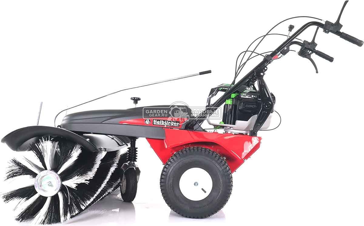 Аккумуляторная подметальная машина Tielbuerger TK58 Pro Akku SET c 2 АКБ и ЗУ (GER, 2х56В, ширина 120 см, диаметр 40 см, 3 вперед/1 назад, 105 кг.)