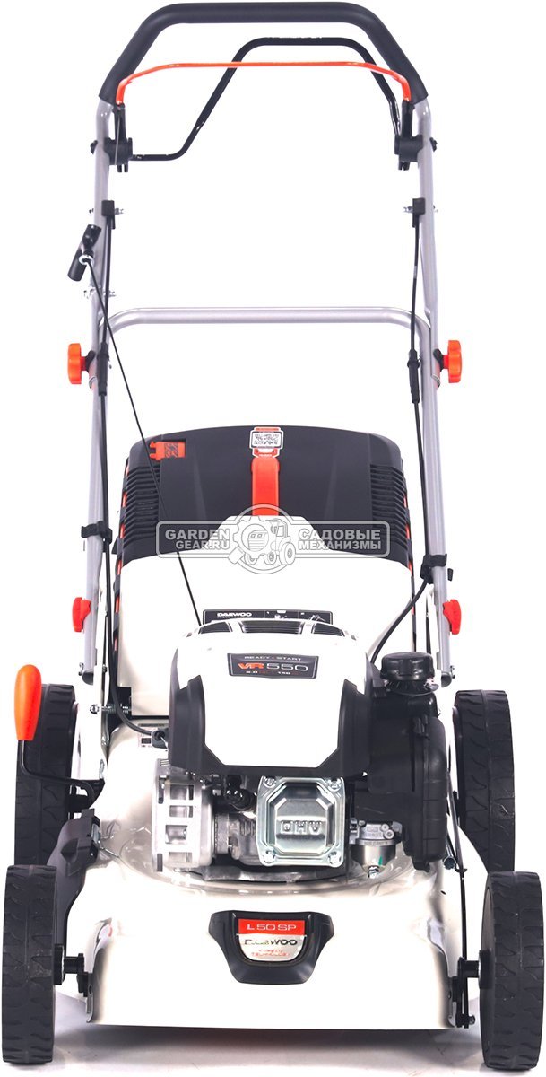 Газонокосилка бензиновая Daewoo L 50SP (PRC, 48 см, Daewoo, 150 см3, Turbo X Blade, сталь, 65 л, 4 в 1, 30 кг)