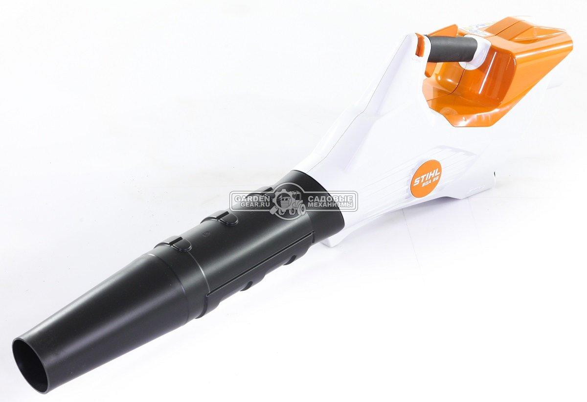 Воздуходувка аккумуляторная Stihl BGA 86 SET c АКБ AP300 и ЗУ AL300 (AUT, 36В Pro, макс. расход воздуха 780 м3/ч., скорость 69 м/с., 4,5 кг.)