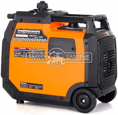 Бензиновый генератор инверторный EVOline BQH 4000 E с электрозапуском (PRC, 224 см3, 3.8/3.6 кВт, 7.8 л, 35 кг)