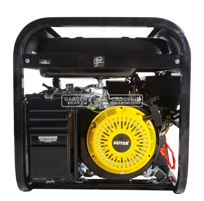 Сварочный генератор бензиновый Huter DY6500LXW (PRC, Huter 188F, 389 см3, переменный 200 А, 230 В, 5 кВт, 6,1 л;  эл. стартер, 94.1 кг)