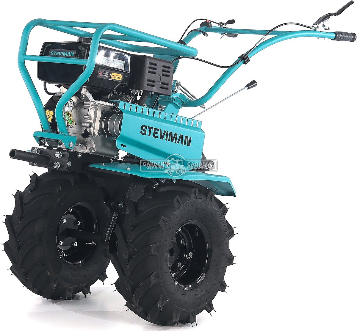 Мотоблок Steviman MT-310 на колесах 19-7*8 Extreme (RUS, EST 212 см3, 90 см, 4 вперед/2 назад, шкив, 90 кг)