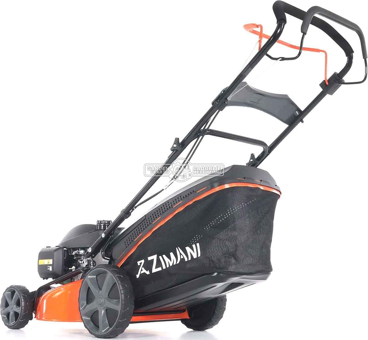 Газонокосилка бензиновая ZimAni LC247SH (PRC, 47 см, Honda GCVx145, 145 см3, сталь, 60 л, 3 в 1, Quattro Blade, 29 кг)