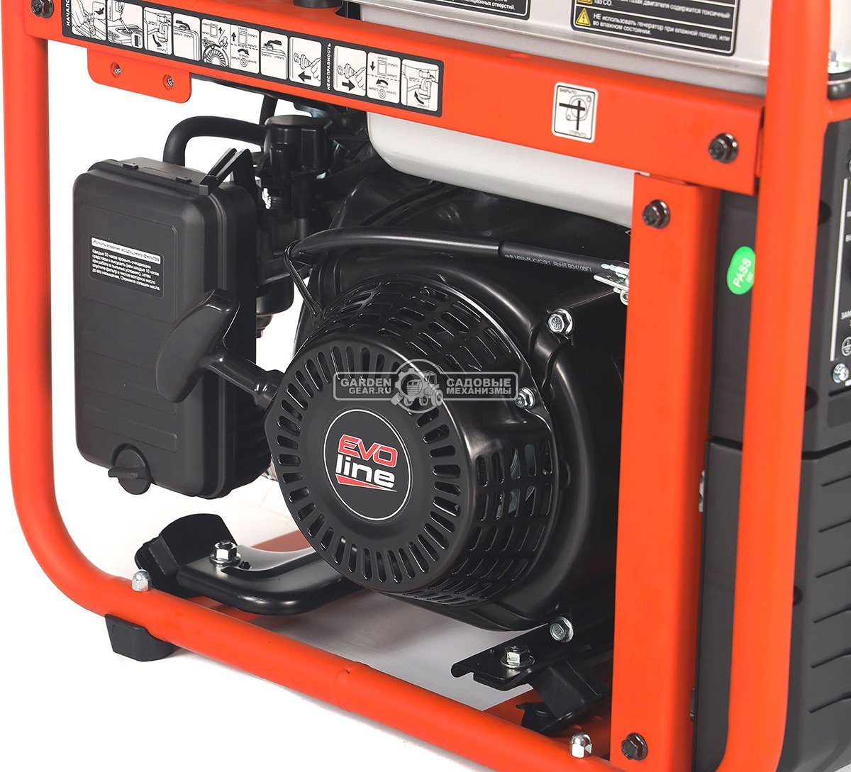 Бензиновый генератор инверторный EVOline BPB 4000 (PRC, 224 см3, 3.8/3.5 кВт, 11 л, 33 кг)