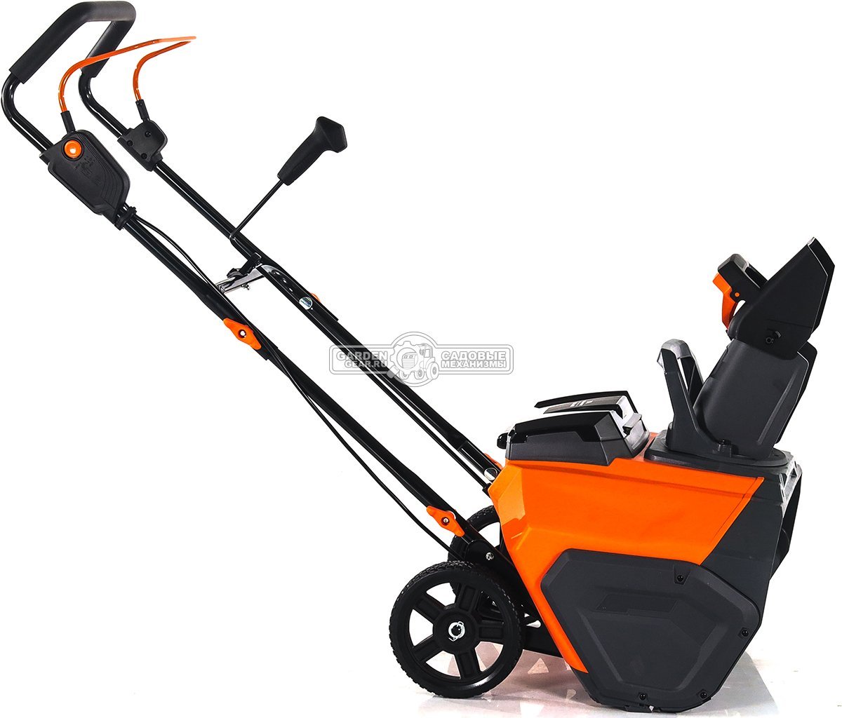 Снегоуборщик аккумуляторный Villartec WA4051 Set5 с АКБ 5 А/ч и ЗУ AM402 (PRC, BL 40В, ширина 51 см, фара, 2 порта для АКБ, 19 кг)