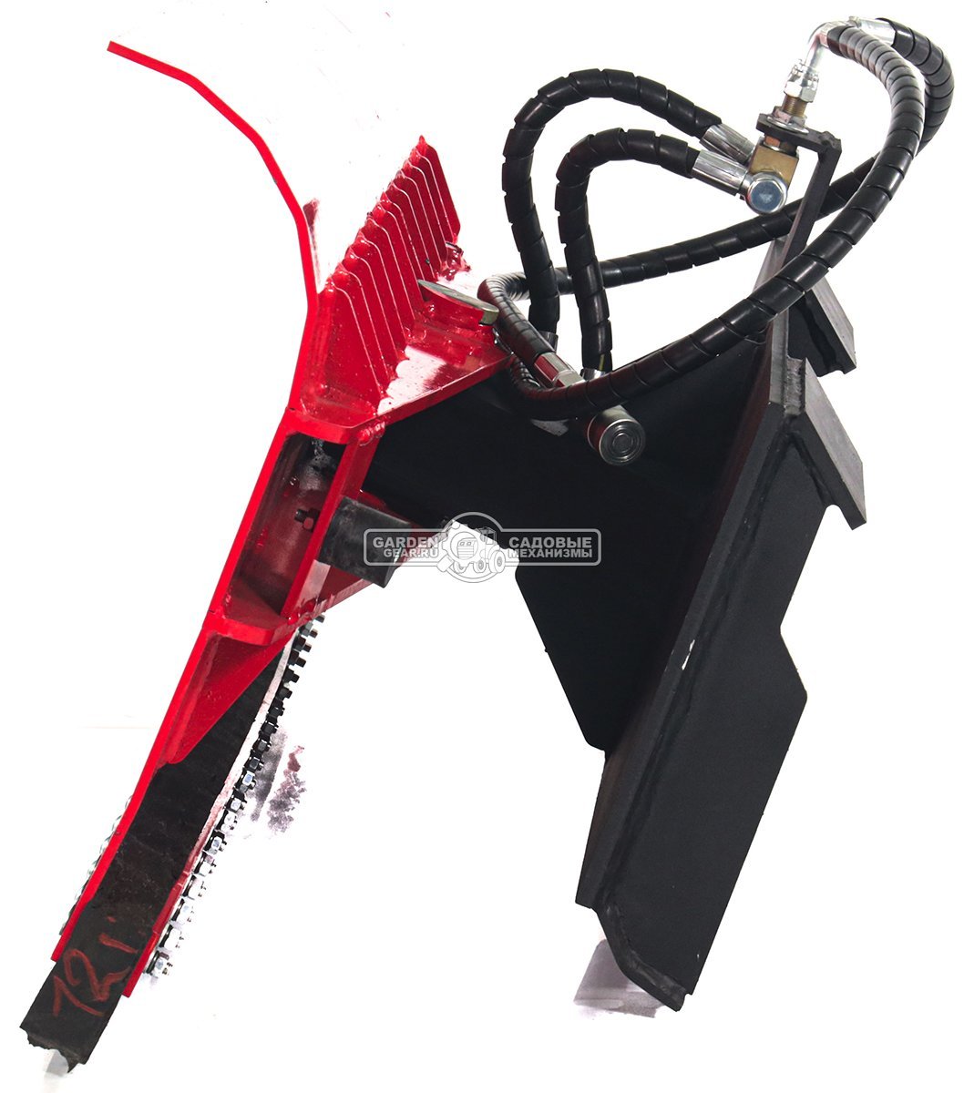 Мини-погрузчик шарнирно сочленённый RED RBF-03 + бульдозерный отвал (Zongshen GB750EFI 30 л.с., грузоподъемность до 700 кг., ковш 150 л., 1270 кг.)