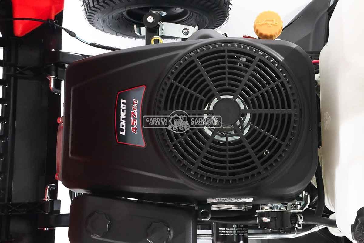 Садовый трактор Yard Fox T 92RBH (PRC, Loncin LC1P90F-1, 452 куб.см., гидростатика, травосборник 245 л, ширина кошения 92 см, 198 кг)