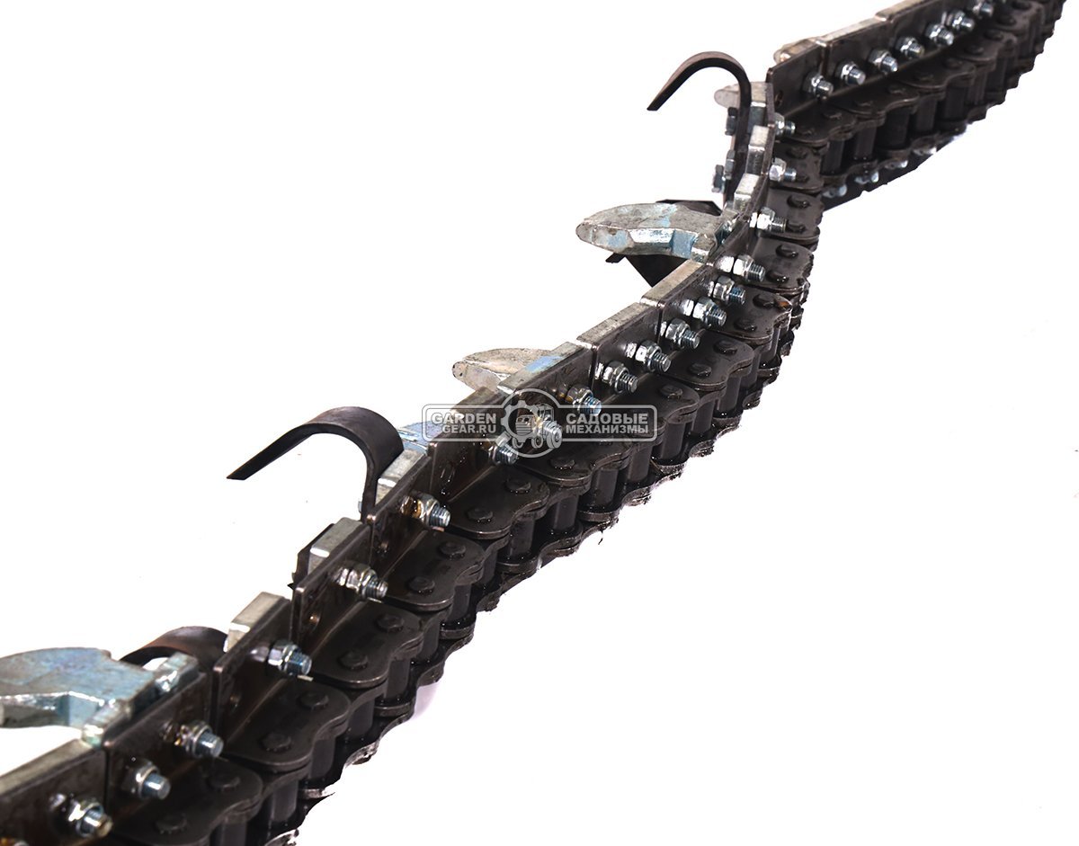 Сменная цепь Baumech 120 мм. с зубьями для траншеекопателя 1200 мм., 57 кг.