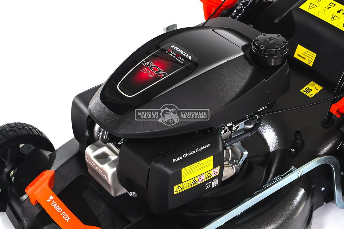 Газонокосилка бензиновая Yard Fox 51SH V (PRC, 51 см, Honda GCV170, 166 см3, сталь, 3 в 1, 60 л, вариатор, 38 кг)