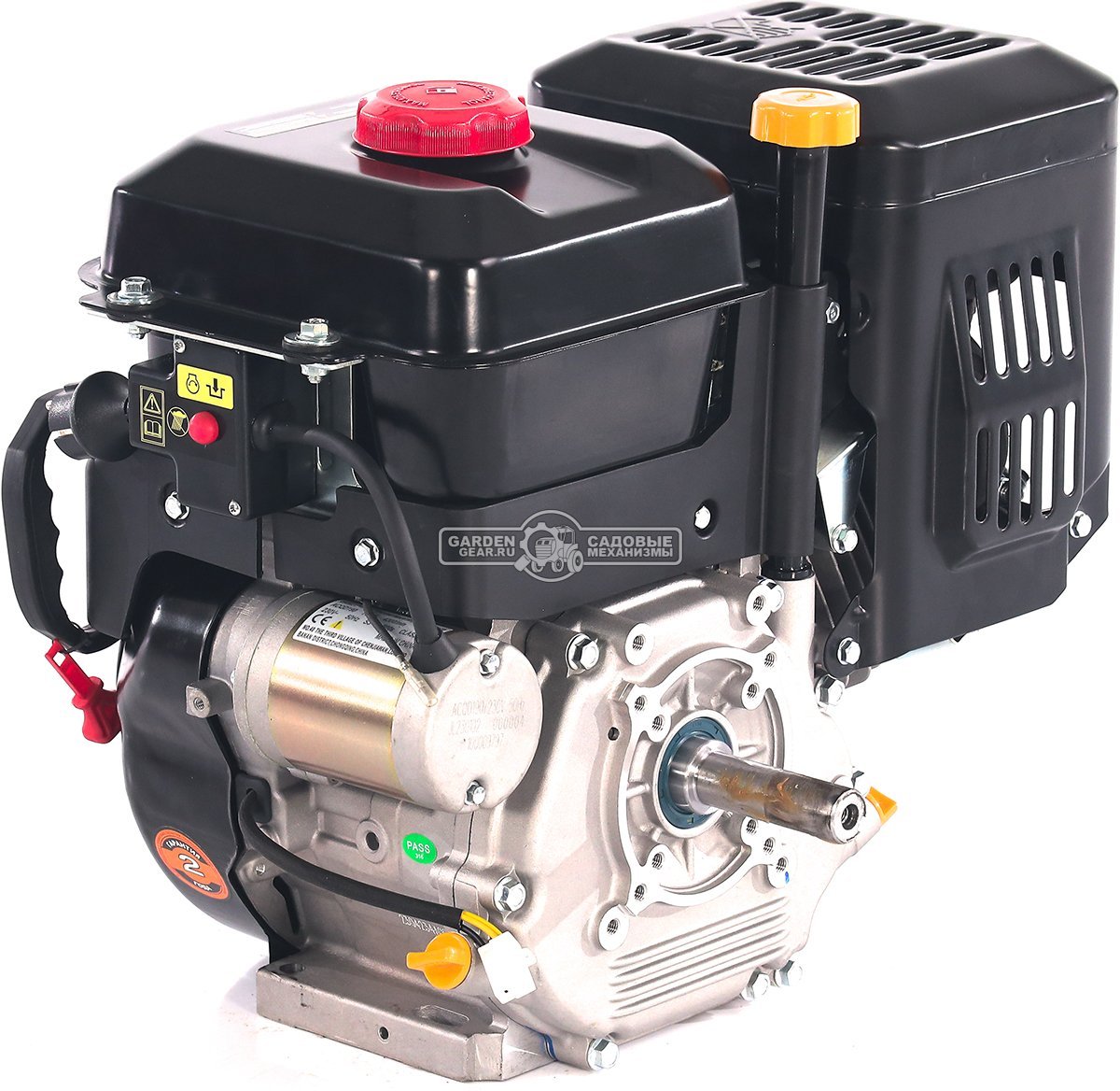 Бензиновый двигатель Zongshen SN 420 E Snow (15 л.с., 420 куб.см., D=25 мм, L=85 мм, катушка освещения 12В60Вт, электрический стартер 230В, 35 кг.)