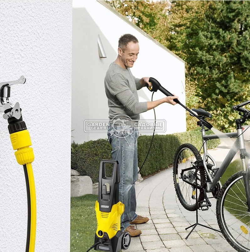 Мойка высокого давления Karcher K 3 (GER, 1600 Вт, 120 бар, 380 л/час, шланг 6 м, 6 кг)