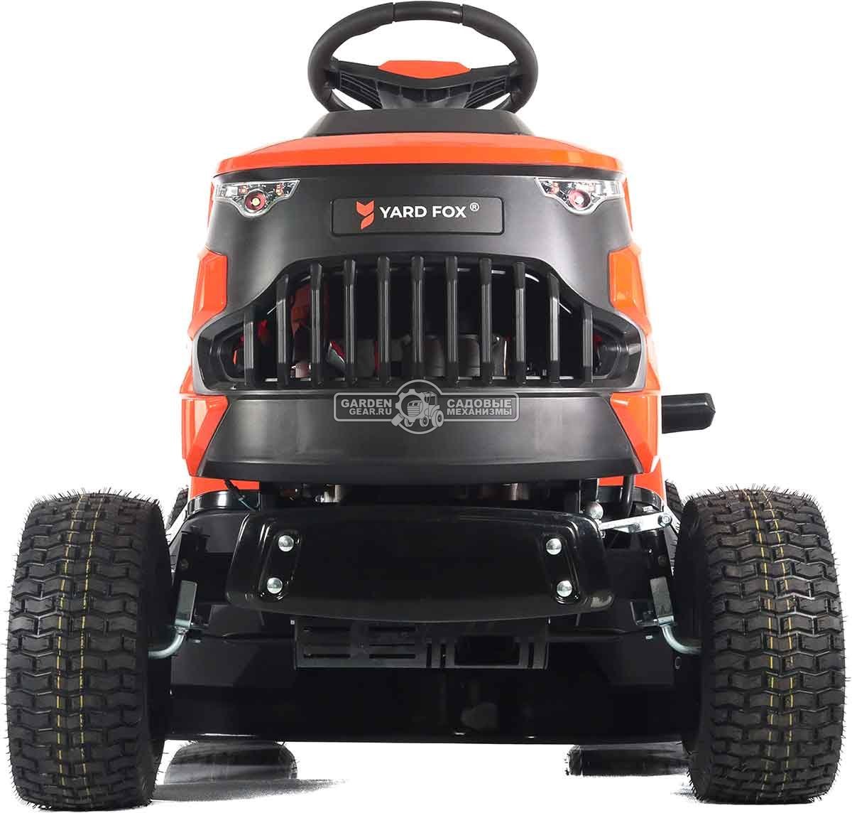 Садовый трактор Yard Fox T 92RBH (PRC, Loncin LC1P90F-1, 452 куб.см., гидростатика, травосборник 245 л, ширина кошения 92 см, 198 кг)